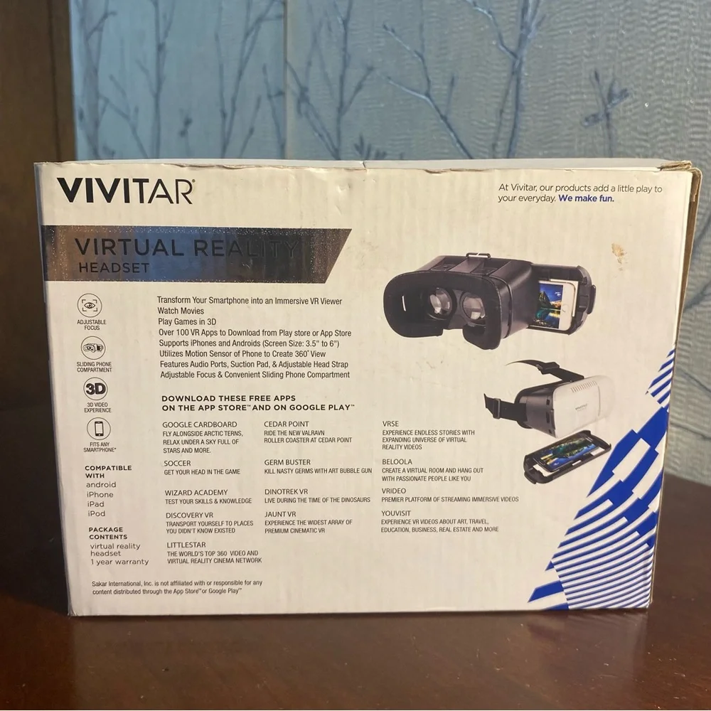 Vivitar: Dream On Virtual Reality Headset